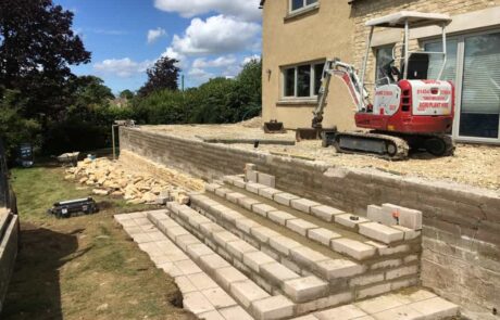 Private residence Stroud Valleys dry stone walling
